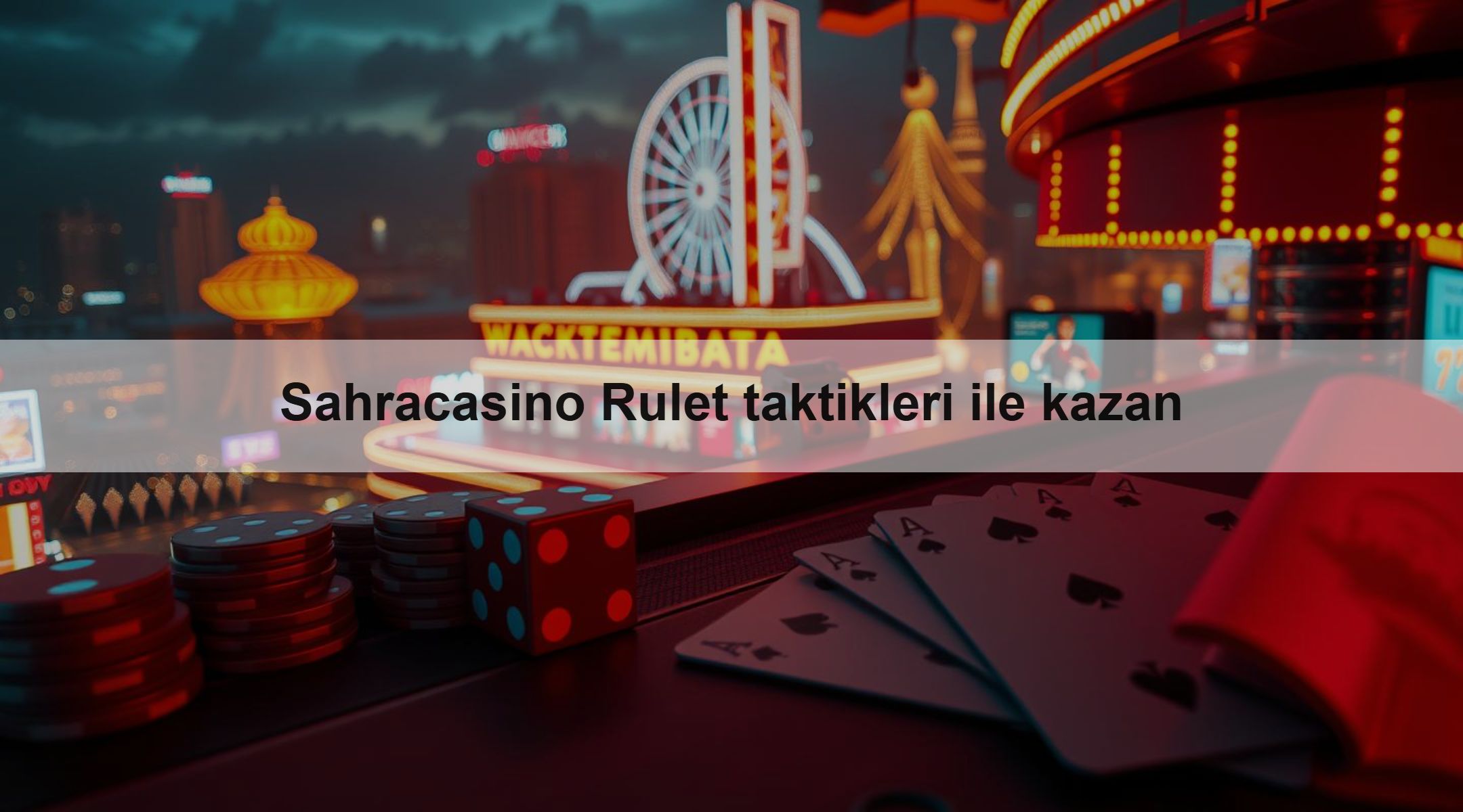 Sahracasino Rulet taktikleri ile kazan