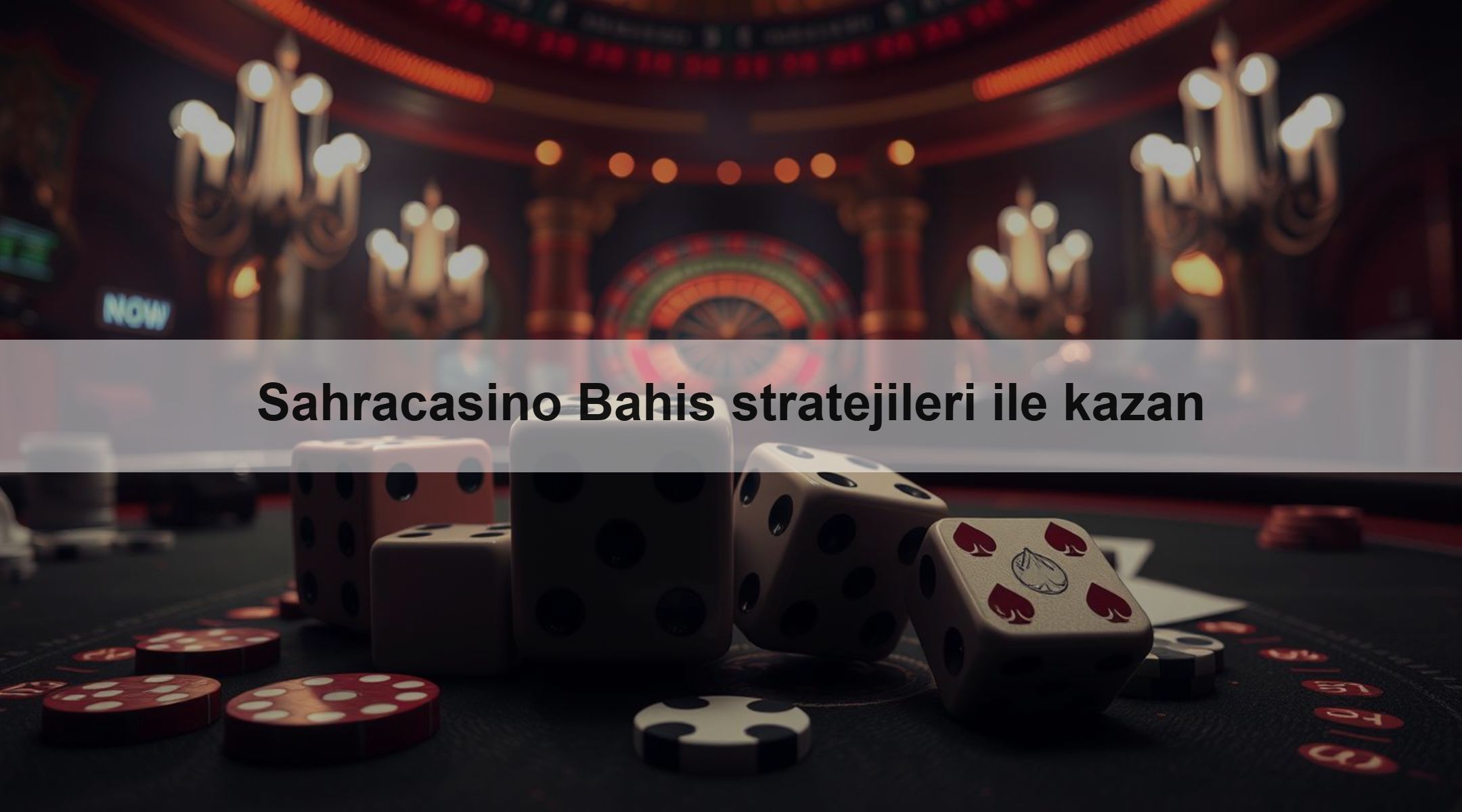 Sahracasino Bahis stratejileri ile kazan